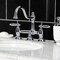 Kingston Brass KS3911GL Restoration Bathroom Bridge Faucet, Polished Chrome KS3911GL - alternate 3